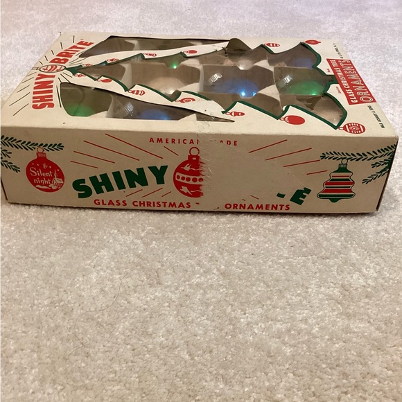 Vintage 1950’s Shiny Brite Christmas Tree Glass Ornaments - Picture 11 of 13